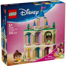 Miniprintesele belle si tiana la castel
