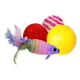 Jucărie Pisici Miau Miau MF.03691 | Jucarie , Crazy Toys, 4 bucati