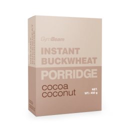 GymBeam Terci instant din hrișcă 450 g nucă de cocos-cacao