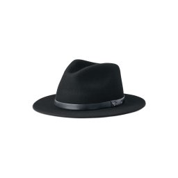Brixton Pălărie 'MESSER FEDORA' negru