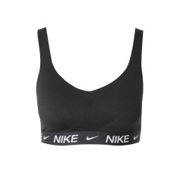 NIKE Sutien sport 'Indy' negru / alb