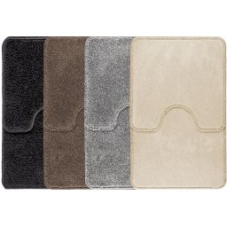 Set covorase de baie, 2 piese, mix culori, Camilla