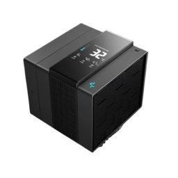 DeepCool CPU Cooler - ASSASSIN IV VC VISION (max. 20.5dB; 134.39 m3/h; 4pini, 7 heatpipe-uri, 1x12cm, 1x14cm, PWM, LED)