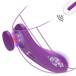 SuperLove Secret Panty Vibrator with Remote & App Purple