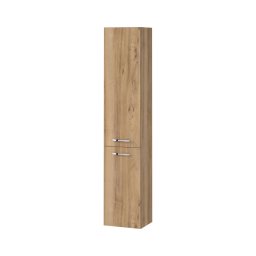 Cersanit S1003-001 - Corp suspendat pentru baie NIKO, 140 x 30 cm, finisaj nuc