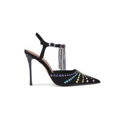 KURT GEIGER Pantofi Kurt Crystal Point 5382905209 05-black/comb