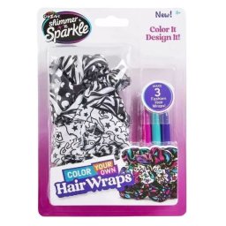 Shimmer’n Sparkle: set de elastice de păr colorabile