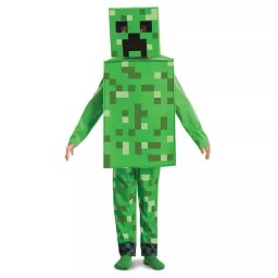 Minecraft: Costum Deluxe Creeper pentru copii - mărimea XS