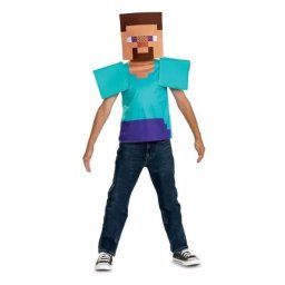 Costum pentru copii Minecraft: Steve Essential – mărimea XS