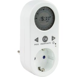 Prelungitor REV timer digital w. LCD-Anzeige white