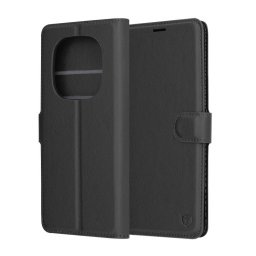 Husa Husa pentru Xiaomi Redmi Note 14 Pro 4G / Poco F7 - Techsuit Leather Folio - Black