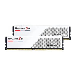 Memorie DDR G.Skill - gaming Ripjaws S5 DDR5 32GB frecventa 5600 MHz, 16GB x 2 module, radiator, latenta CL36, F5-5600J3636C16GX2-RS5W