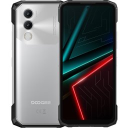 Telefon rugged Doogee Blade 20, 4G, Octa-Core, 20GB RAM + 128GB, 6.6-inch 90Hz, NFC, 10300mAh, Android 15, Silver