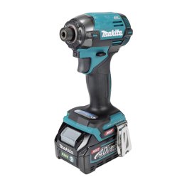 Masina de insurubat cu impact XGT, 220 Nm, livrata cu 2 acumulatori 40Vmax 2.5Ah MAKITA TD002GD202