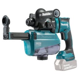 Ciocan rotopercutor LXT 18V cu sistem de extractie a prafului, SDS-PLUS, 1,7 J, fara acumulatori MAKITA DHR182ZWJ