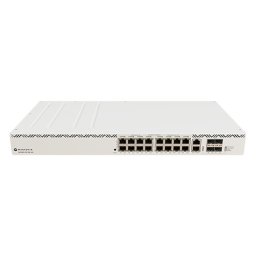 Switch 16xRJ45 PoE Gigabit, 2xRJ 45 consola, 4 SFP 10G, Management - MIKROTIK CRS320-8P-8B-4S+RM