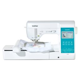 Masina de Cusut Matlasare si Brodat Brother Innov-Is F580 Ecran LCD Tactil Alb/Verde