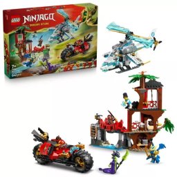 Bătălia vehiculelor LEGO® NINJAGO® Ninja la casa din copaci 71857