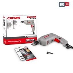 Masina gaurit, cu percutie, Crown, CT10125, cu fir, 230 V, 3.800 rpm