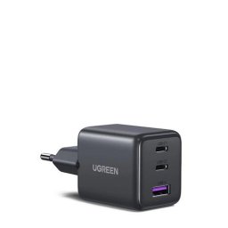 Incarcator de retea 30W 3-Port GaN II Fast Wall Charger, USB-A AND 2 x USB-C, Black