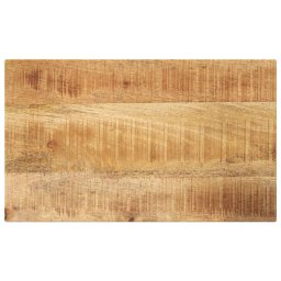 Blat masa, 60x20x3,8 cm, dreptunghiular, lemn masiv mango brut GartenMobel Dekor