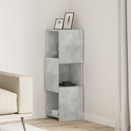 Dulap de colt Alb 30,5x30x95cm Lemn compozit GartenMobel Dekor