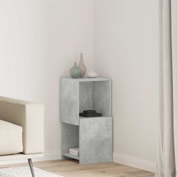 Dulap de colt Alb 30,5x30x65cm Lemn compozit GartenMobel Dekor