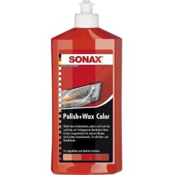 Pasta Polish Auto Pasta Polish cu Ceara Sonax Nano Pro, Rosu, 250ml