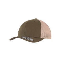 Retro Trucker 2-Tone mossgreen/khaki