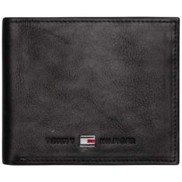 TOMMY HILFIGER Portofel 'Johnson' negru