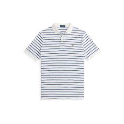 Polo Ralph Lauren Tricou bleumarin / albastru regal / ciocolatiu / alb