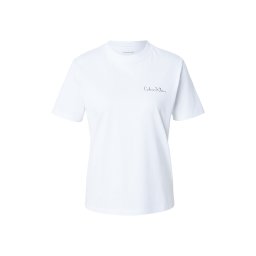 Calvin Klein Jeans Tricou 'Classic' negru / alb
