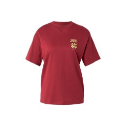 Carhartt WIP Tricou 'Clover' auriu / roşu închis