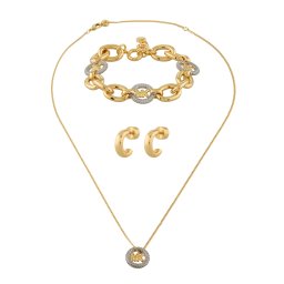 MICHAEL Michael Kors Set de bijuterii auriu / argintiu