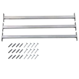 Gossi bare de siguranta fereastra reglabile, 3 buc., 710-1200 mm