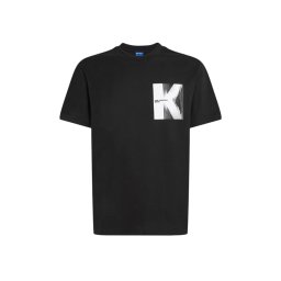KARL LAGERFELD M T-Shirt Klj Reg Ss K Logo B1M17066 999 black