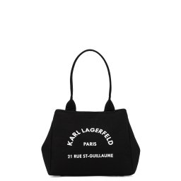 KARL LAGERFELD Geantă K/Rsg Convertible Trapeze Tote B1W50010 999 black