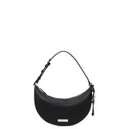 KARL LAGERFELD Geantă Ikon Smooth Halfmoon Shb B1W30009 999 black