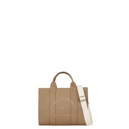 KARL LAGERFELD Geantă K/Rsg Md Square Tote Peb Emb B1W30041 1lg nougat
