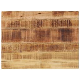 Blat masa, 90x60x2,5 cm, dreptunghiular, lemn masiv mango brut GartenMobel Dekor