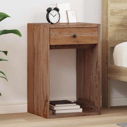 Noptiera cu sertar Maro 63 x 30 x 79 cm Lemn masiv de mahon GartenMobel Dekor