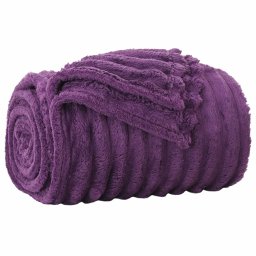 Paturi de aruncat 6 pcs Violet 200 x 150 cm Molton GartenMobel Dekor