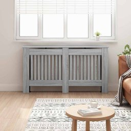 Capac pentru radiator Gri Sonoma 152 x 19 x 81,5 cm GartenMobel Dekor