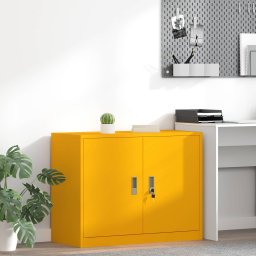 Dulap de depozitare cu depozitare Galben mustar 90 x 40 x 70 cm GartenMobel Dekor