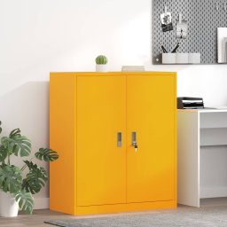 Dulap de depozitare Galben mustar 90 x 40 x 105 cm GartenMobel Dekor