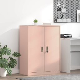 Dulap de depozitare Roz 80 x 40 x 105 cm Otel Laminat la Rece GartenMobel Dekor