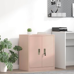 Dulap de depozitare Roz 60 x 40 x 70 cm Otel Laminat la Rece GartenMobel Dekor