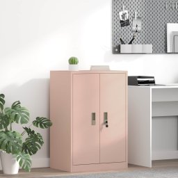 Dulap de depozitare Roz 60 x 40 x 90 cm Otel Laminat la Rece GartenMobel Dekor