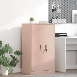 Dulap de depozitare Roz 60 x 40 x 90 cm Otel Laminat la Rece GartenMobel Dekor