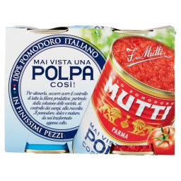 Mutti pulpa rosii taiata fin Pachet 2 X 400 g